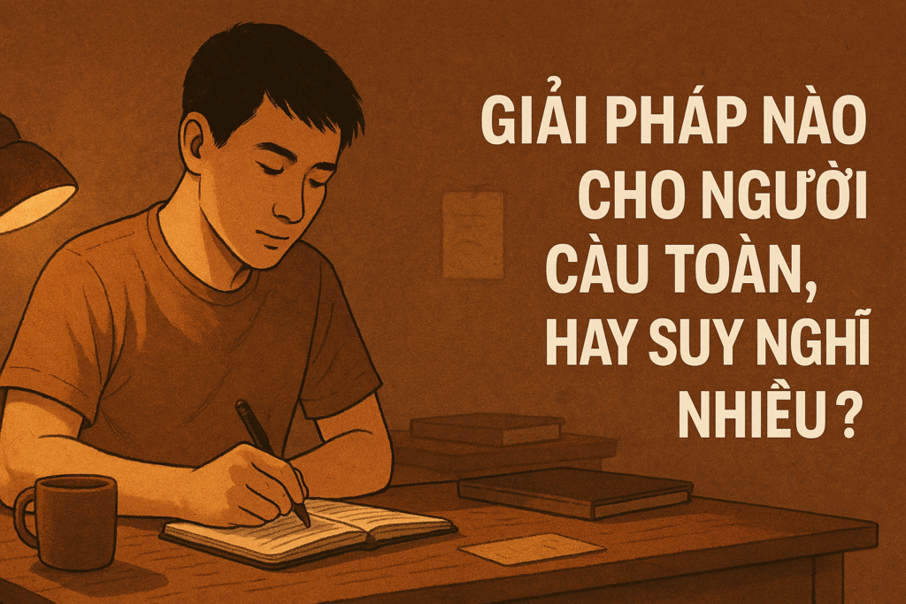 GIẢI PHÁP NÀO CHO NGƯỜI CẦU TOÀN, HAY SUY NGHĨ NHIỀU? (Phần 1)