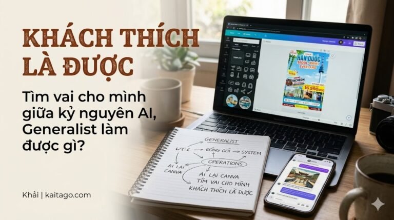 Vai trò của Generalist giữa kỷ nguyên AI